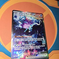 Walking Wake Ex #205 Pokémon Card