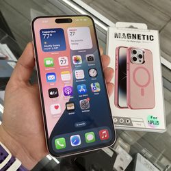 pink iPhone 15 plus unlocked, fully functional, cash or $10 down