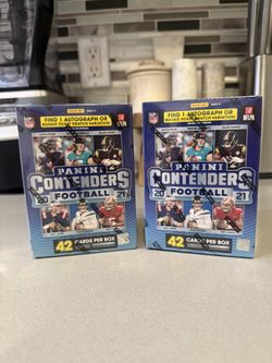 2021 Panini Football Contenders NFL Football Blaster Box