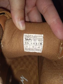 Brown mens size 11 boots