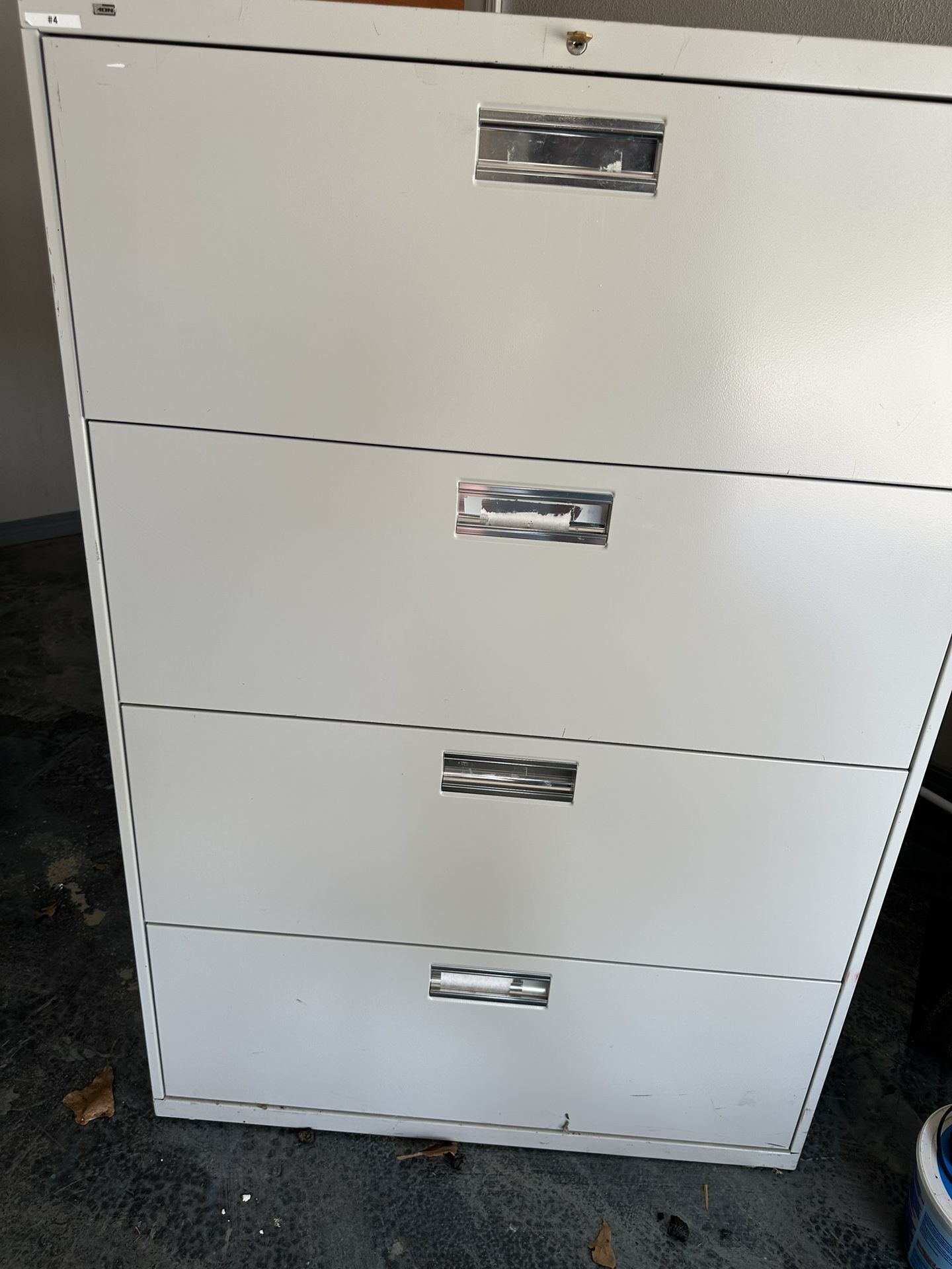 4 Drawer Lateral File Cabinet