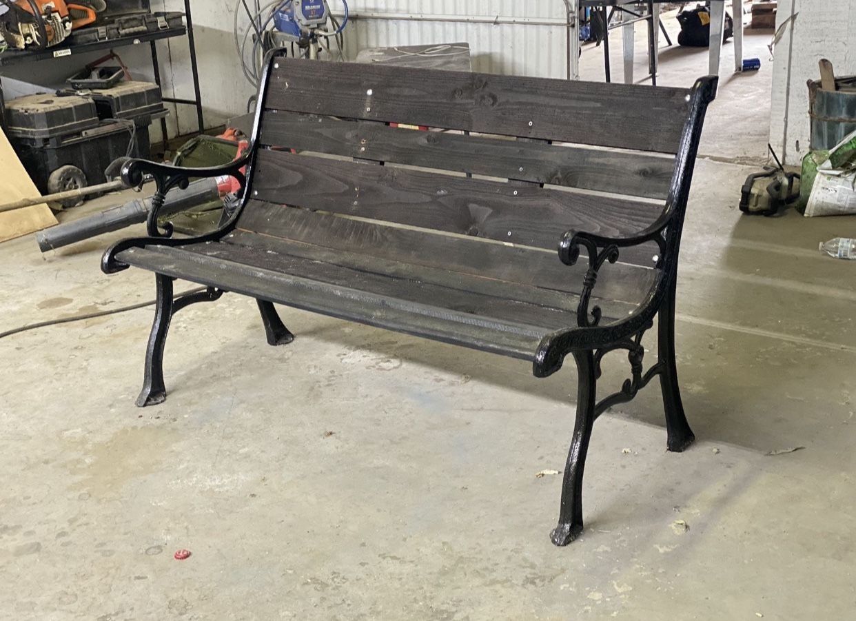 Restored Yard Bench