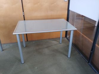 $30 Ikea Vika Lauri Glass office tables (20 available/ like