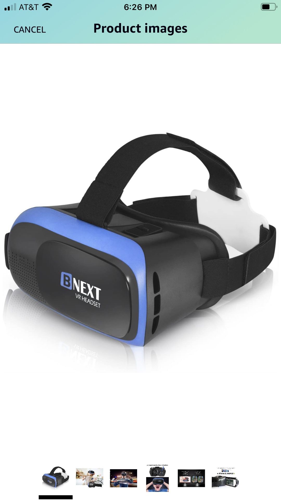 VR headset for iPhone and android