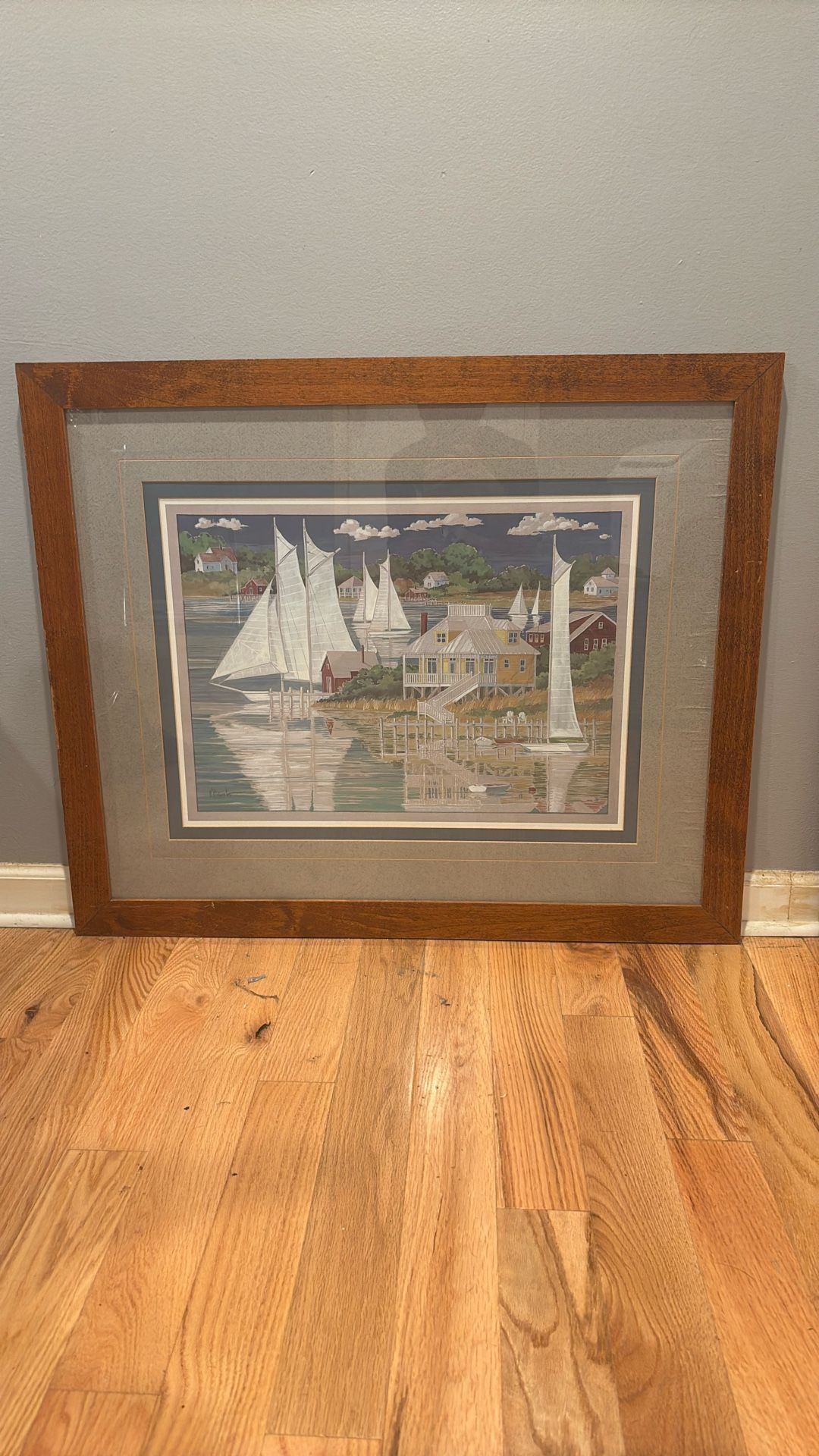 Paul Brent Framed Signed Painting
