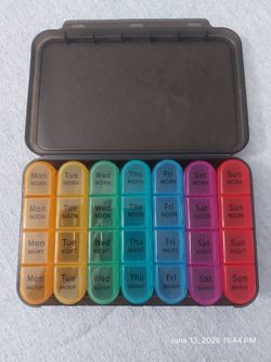 Pill Organizer $5