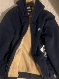 SHERPA LINED HOODIE NEW WITH TAGS