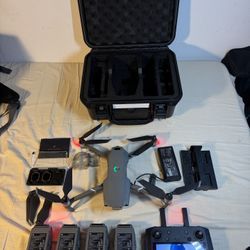 DJIMavic 2 pro, Smart Controller And 4 Batteries