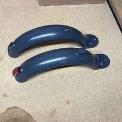Electric scooter fenders