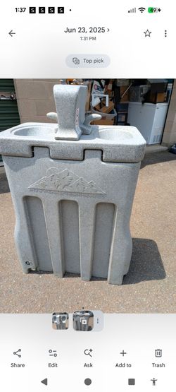 Ride Along Hand wash station by Five Peaks