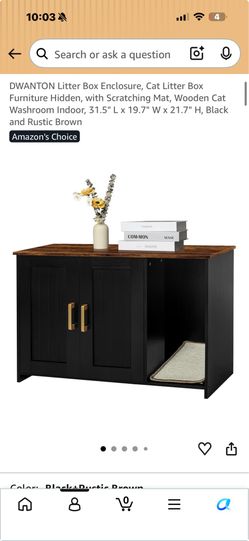 Litter Box Enclosure Furniture