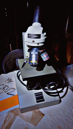 Vintage Fisher Scientific Micromaster Microscope