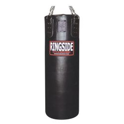 Ringside Leather 65 lb. Heavy Bag Black