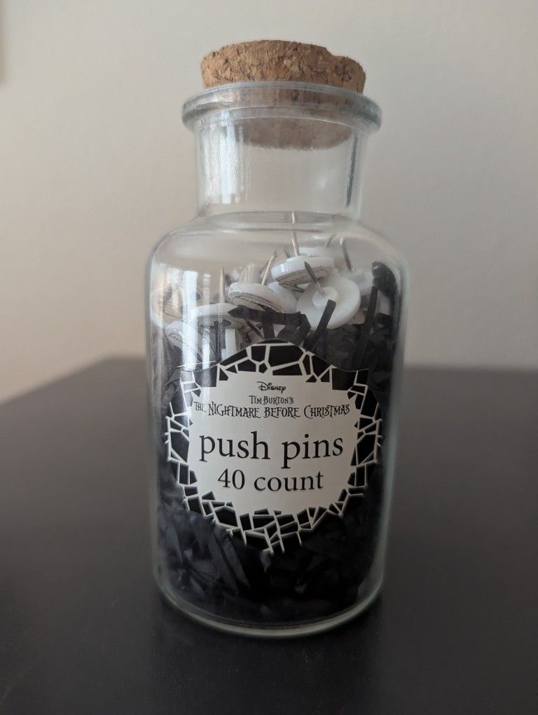 Nightmare Before Christmas/ Jack Skellington Push Pins