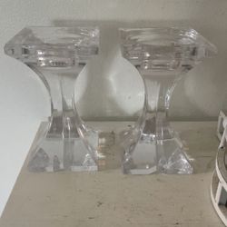 Waterford Candles Holders 