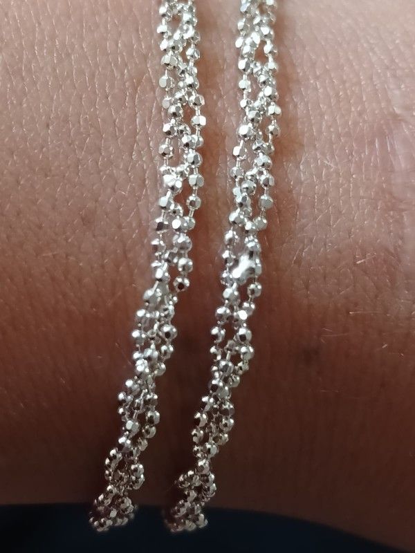 Pulcera Plata Trenzada 925
