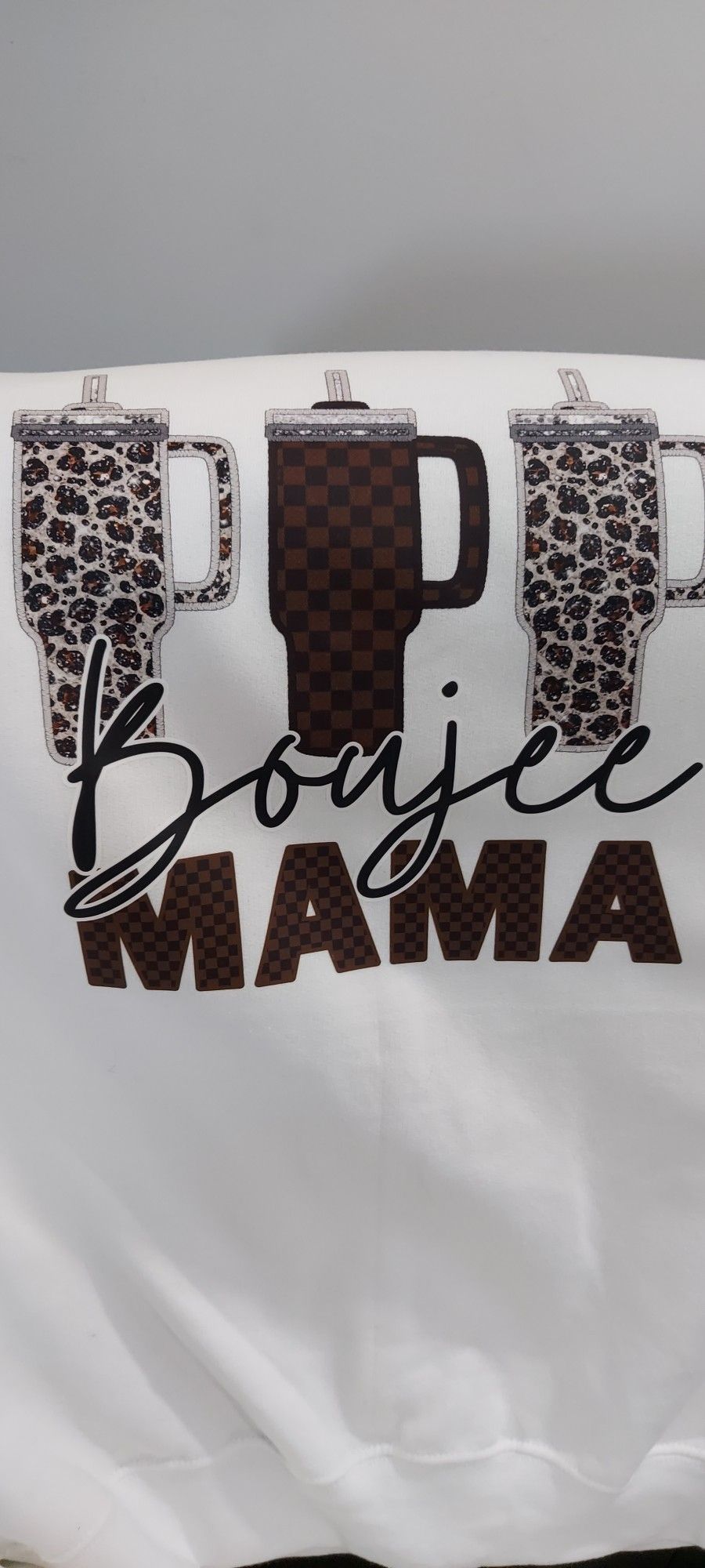 Boujie Momma Or Wife Sweatshirt Size Xl