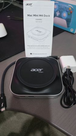 Mac Mini M4 Dock with Nvme drive