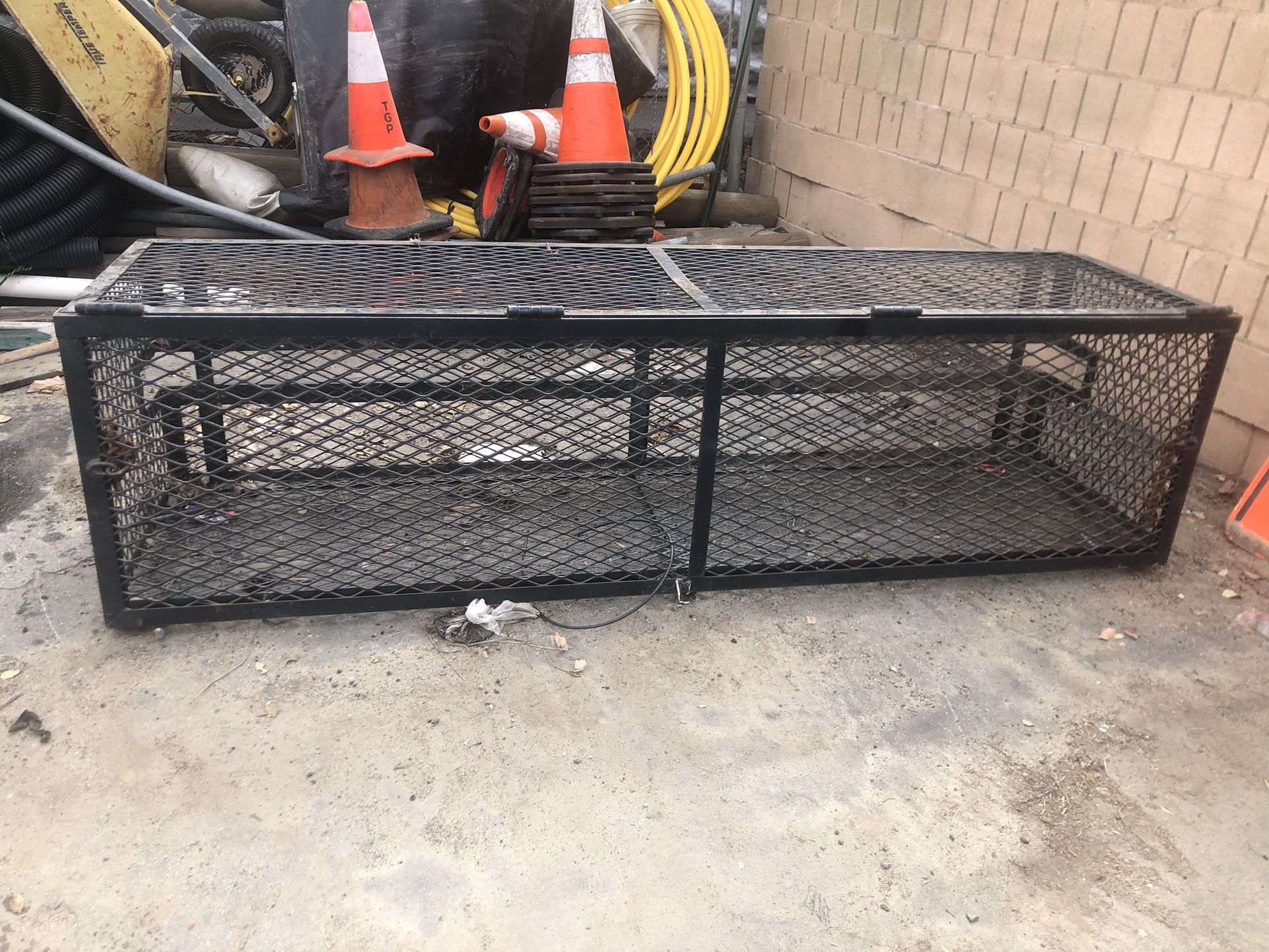 Metal Lockable Storage Box For Trailer Or Truck 