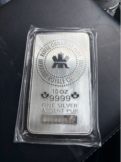Silver bullion