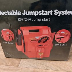 Heavy Duty Jump Starter 12V/24V with 2800/1400 Amp for SUV, Trucks Tractor, Excavator