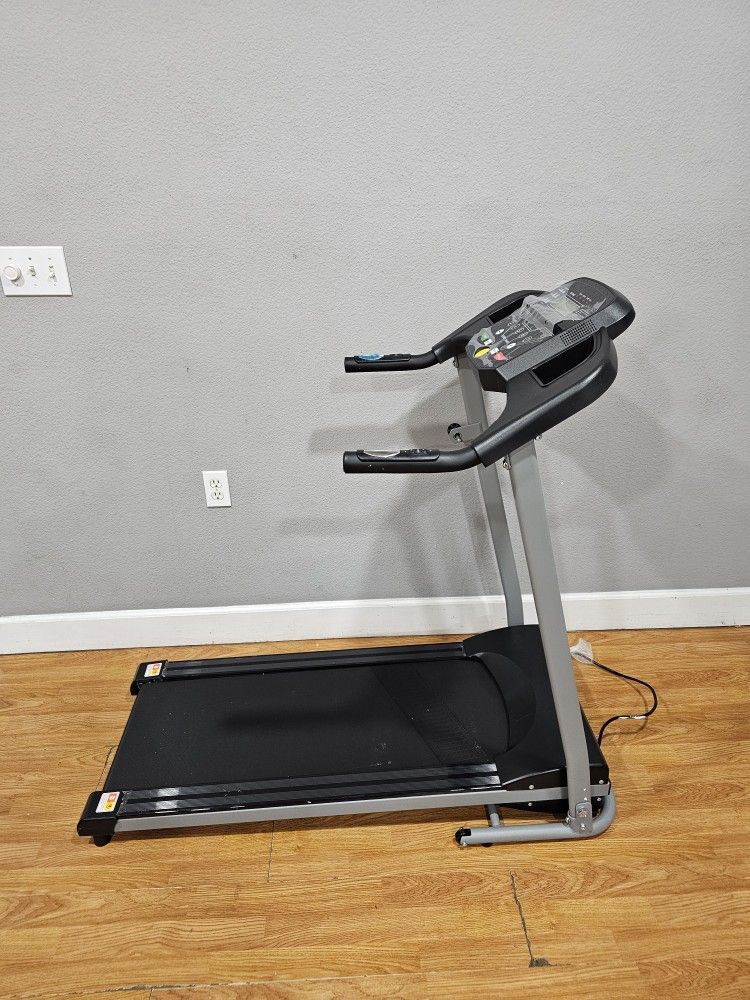 treadmill folding compact krd black/grey