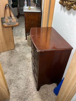 Bow Cabinet with Drawers