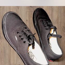 Women Black Vans S7