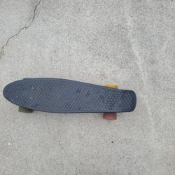 Penny Board With Rainbow Thick Wheels