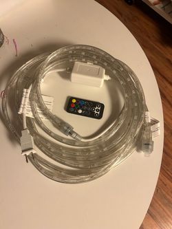 LED color changing rope light