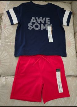 Boy's Shorts And Tee Set Size 3T