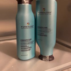 new Pureology Strength Cure shampoo & conditioner