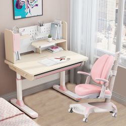 Real wood large Kids study desk for sale