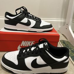 Size 13 Nike Dunk Low Retro Pandas Mens