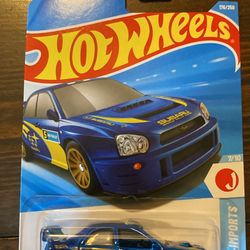 💙💙Subaru STI  Hot Wheels Clean Card Last One !!!💙💙