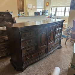 big wood dresser