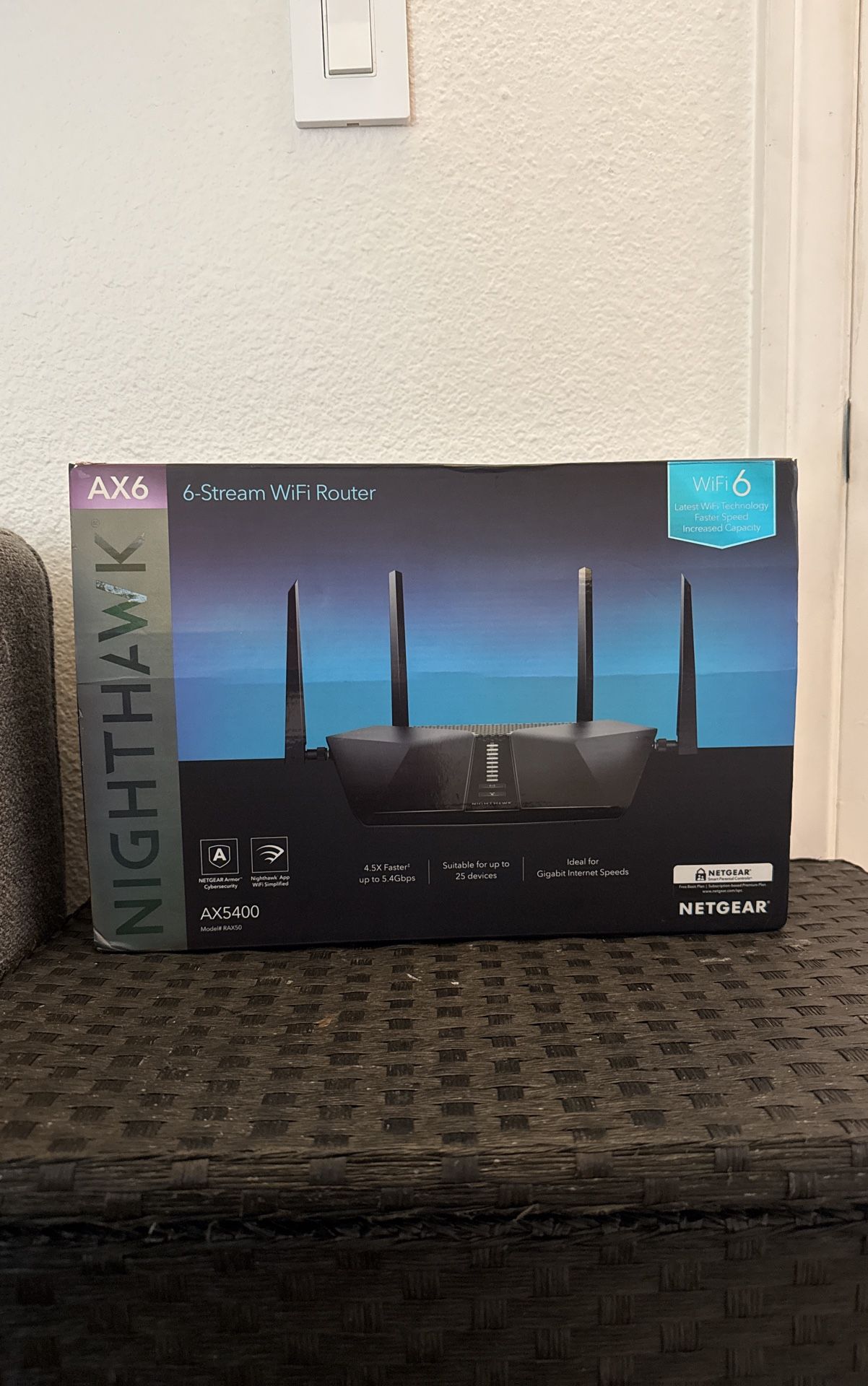 NET GEAR NIGHTHAWK | WiFi 6 Router AX5400