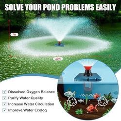 Pond Fountain Aerator