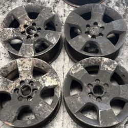 Nissan frontier, Xterra, Pathfinder 16 Inch aluminum wheels 6 on 4.5 