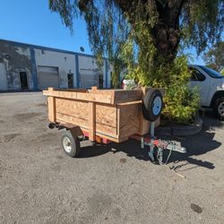 4x6 Utility Trailer Atv Motorcycle Landscape Gear & Toy Hauler