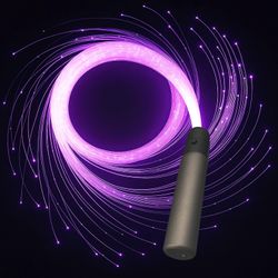 BRAND New ! Fiber Optic Rechargeable LED Light Whips