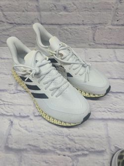 Men's Size 8.5 Adidas 4DFWD 2 Primeknit Running Shoes Core Black Cloud White GX9247
