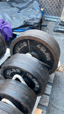 Olympic metal plates