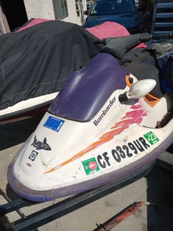 Bombardier seadoo, 2 seater