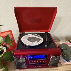 Victrola Haley Bluetooth Record CD Player 