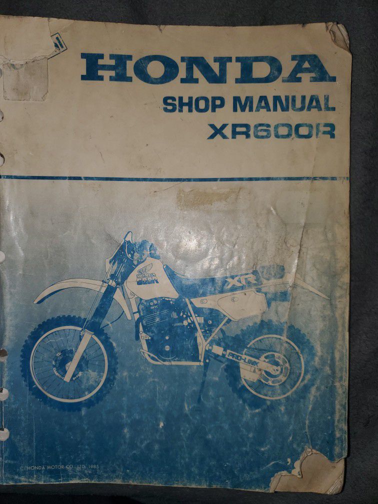 Photo 1985 Honda XR 600