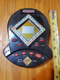 Vintage 1999 Hasbro Monopoly Jackpot Electronic Hand-Held Game