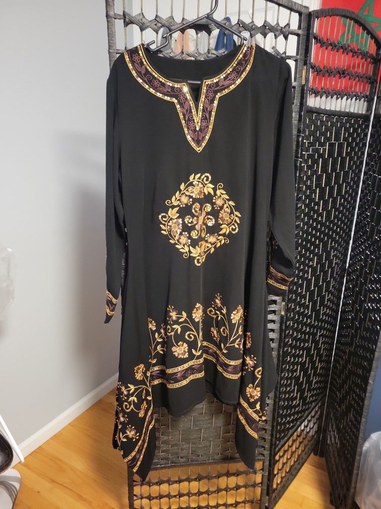 Nice Long Fashion Black Dress