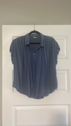 Blue dress top