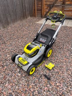 40V HP Brushless 21 in. Cordless Battery Walk Behind Self-Propelled Lawn Mower with (2) 6.0 Ah Batteries and Charger